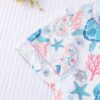 2pcs Turtle Sea Element Printed Pajama Set For Women Short Sleeve Shirt With Lapel Button And Loose Elastic Shorts Suitable For Festivals Parties Casual Outdoor Indoor Wear All Season main 3