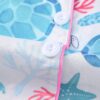2pcs Turtle Sea Element Printed Pajama Set For Women Short Sleeve Shirt With Lapel Button And Loose Elastic Shorts Suitable For Festivals Parties Casual Outdoor Indoor Wear All Season main 6