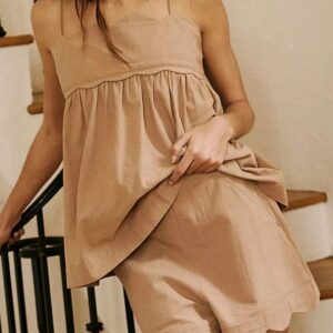 Women Summer 2 Piece Set Beach Vacation Outfits Casual Lounge Set