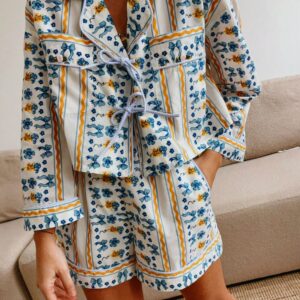Shorts Sets Loungewear Homewear Sleepwear Summer Clothes