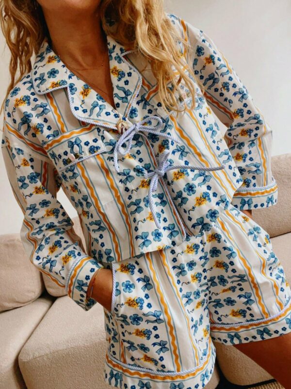 Shorts Sets Loungewear Homewear Sleepwear Summer Clothes