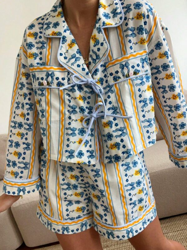 Shorts Sets Loungewear Homewear Sleepwear Summer Clothes